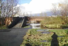 Junction with the Ashton Canal